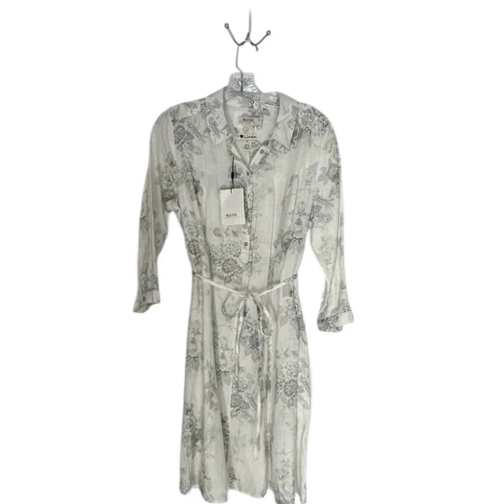 Malvin NWT 100% linen dress - Picture 2 of 8